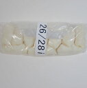 ウインナー用羊腸「業務用」完成直径26〜28mm用1ハンク(合計91.5m)【パイプなし】【日本国内加工】