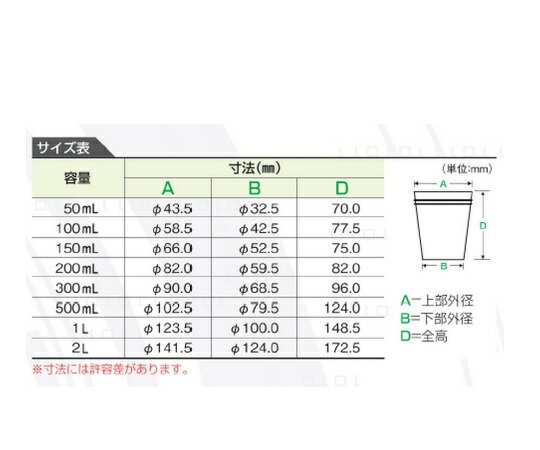 PPディスポビーカー　500mL