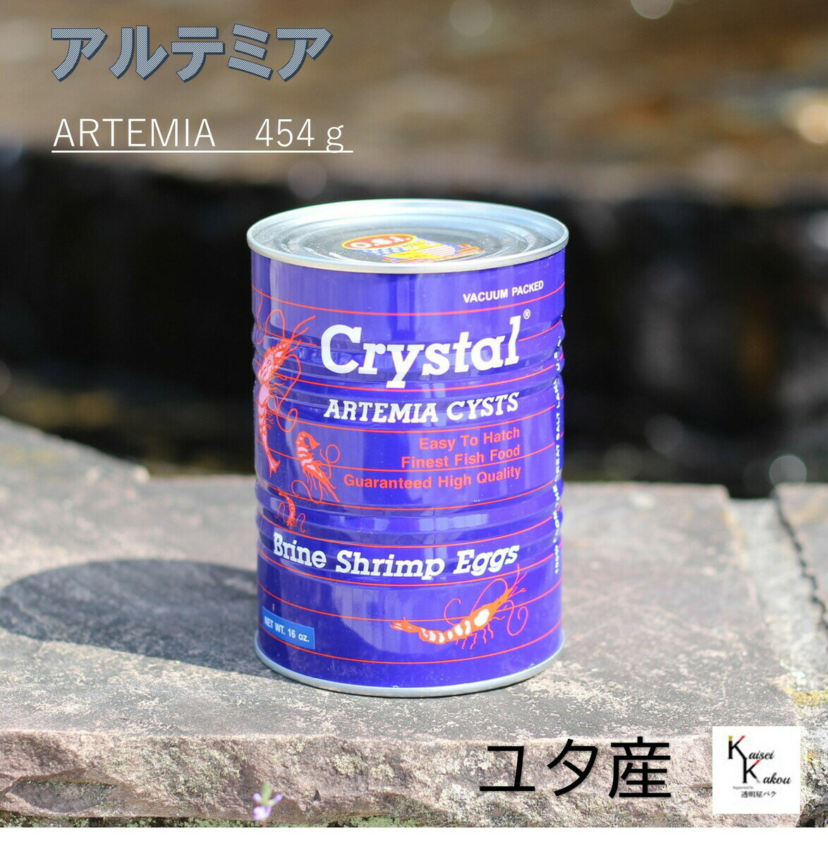 「ブラインシュリンプ ユタ産 1缶」 ブラインシュリンプ エッグ 454g 魚のえさ 稚魚用飼料 アルテミア 卵 孵化率90％ アルテミア たまご 観賞魚用飼料 熱帯魚