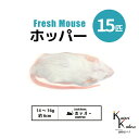 「ホッパー 15匹 Biokimia 」 約6cm 14〜16g 冷凍マウス 冷凍ラット フレッシュマウス フレッシュラット 冷凍餌 エサ えさ 爬虫類 両生類...