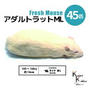 「アダルトラットML 45匹 Biokimia 」 約16cm 140〜160g 冷凍マウス 冷凍ラット フレッシュマウス フレッシュラット 冷凍餌 エサ えさ...