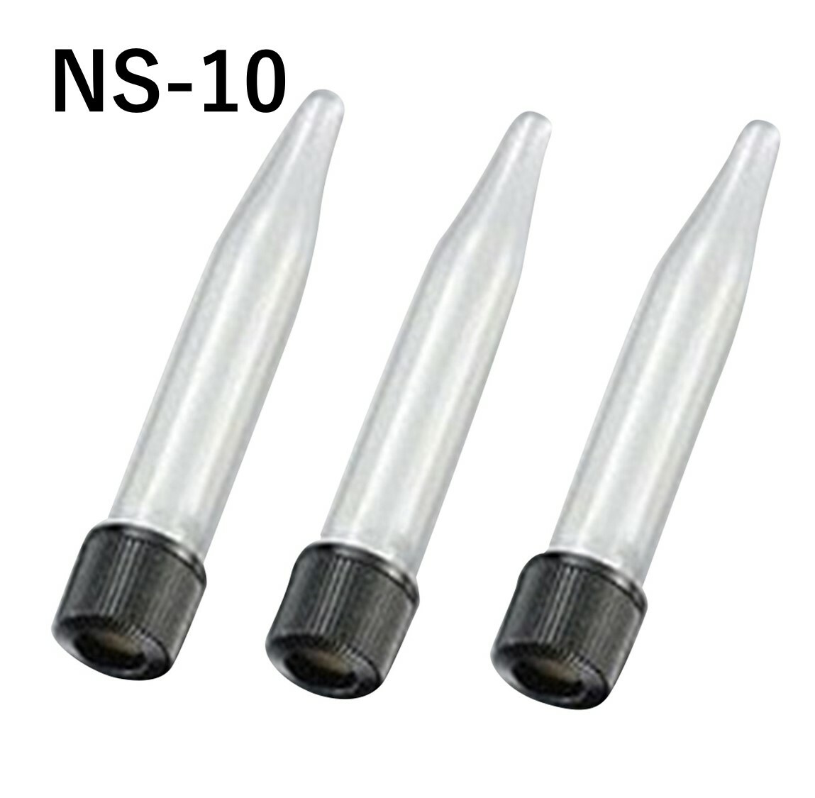 「ねじ口試験管 NS-10 1本」 容量 10mL 材質 硼珪酸ガラス、キャップ メラミン オートクレーブ可 パッキン シリコン PTFE 四フッ化工チレンコー...