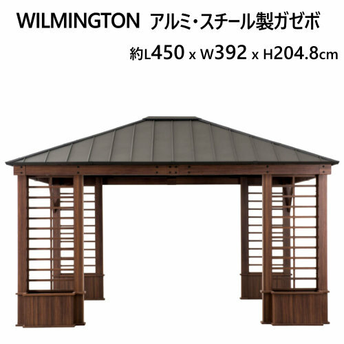 Ǽ3١ѥ㡼̵(졦̳ƻΥ)WILMINGTON ߡ GAZEBOܡ ɻ Sunjoy ɤӲù L450 x W392 x H204.8cm Х륳ˡSDGsȶҸˤȯ