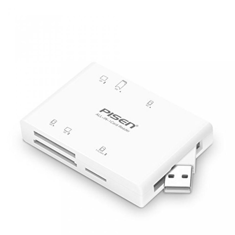 送料無料 PISEN パソコン 電源ユニット Windows、Mac、Linux、Android 用 Pisen USB カード レダー、TS E081/TS E070 ポータブル カード リーダー SD MS XD CF TF