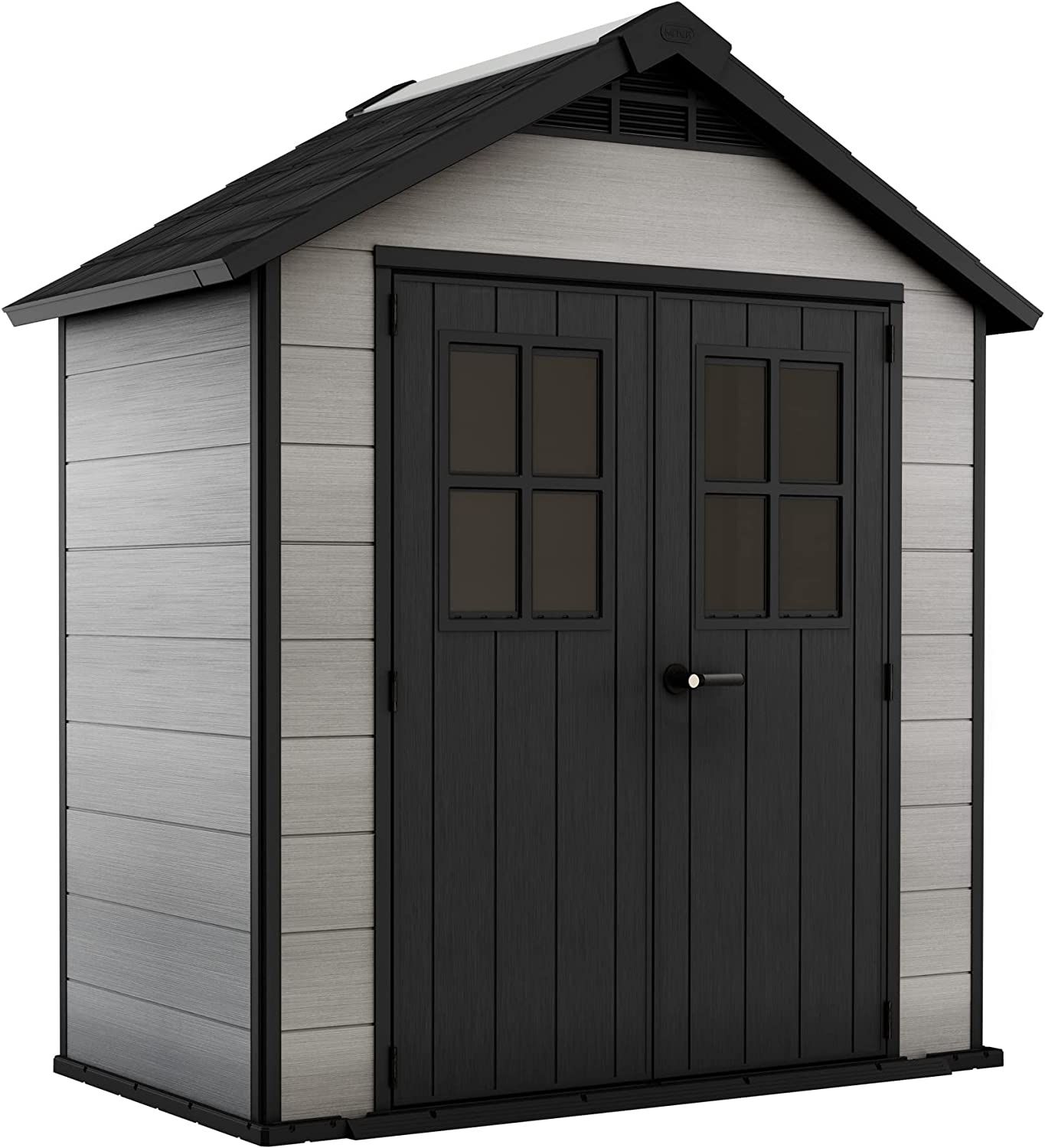 送料無料 沖縄・北海道・離島を除く ☆KETER ケター OAKLAND 754 Outdoor Shed オークランド754 物置 収納庫 大型 おしゃれ 小屋 自転車置き場 バイク置き場 ★SDGs提携協力倉庫より発送★