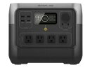 ★ZMR620-B-JP 送料無料(沖縄・北海道・離島を除く)EcoFlow(エコフロー) リバー2 プロ ZMR620-B-JP 容量768Wh SDGs提携協力倉庫より発送(北海道は1000円。沖縄・離島は2000円自動加算)