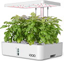 送料無料(沖縄・北海道・離島を除く)iDOO 水耕栽培キット 室内 植物育成LEDライト付き 育苗キット 育成 おしゃれ 家庭菜園 野菜栽培セット 自動水循環シ...