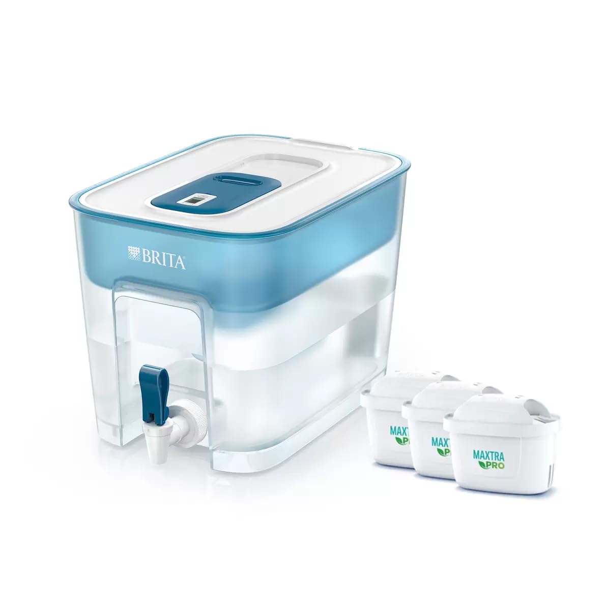 ブリタ ポット型浄水器 フロー カートリッジ3個付き Brita Flow Pitcher with 3 Filter Cartridges送料無料(北海道は1000円。沖縄・離島は2000円自動加算。）★SDGs提携協力倉庫より発送★