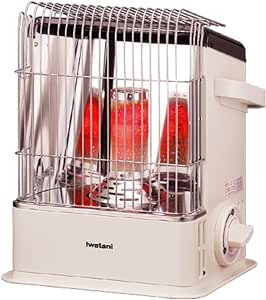 送料無料(沖縄・北海道・離島を除く)☆Iwatani カセットガス ストーブ デカ暖 ホワイト CB ...