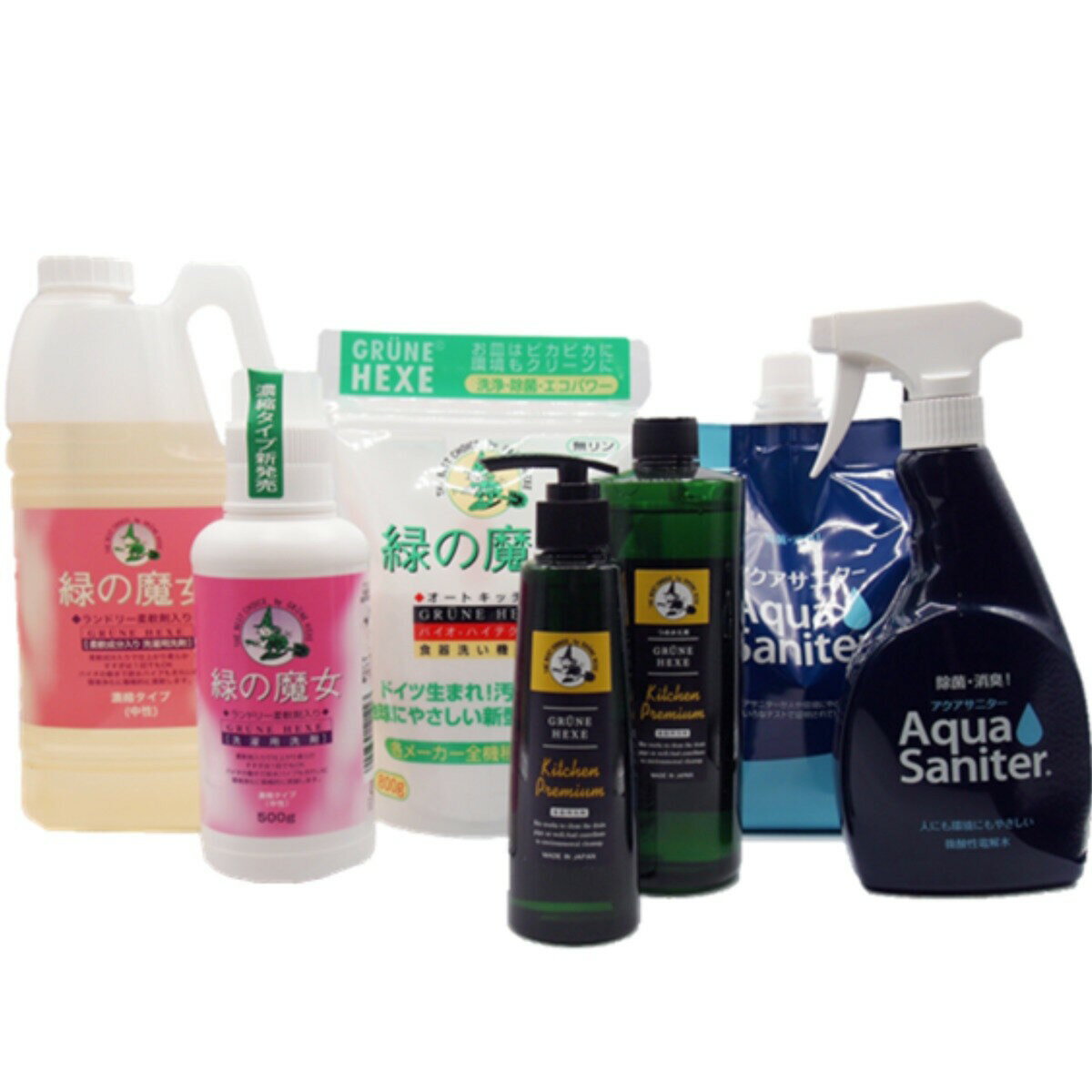 送料無料(沖縄・北海道・離島を除く)☆SDGs提携協力倉庫より発送　緑の魔女 エコセットMidori No Majo Eco Set