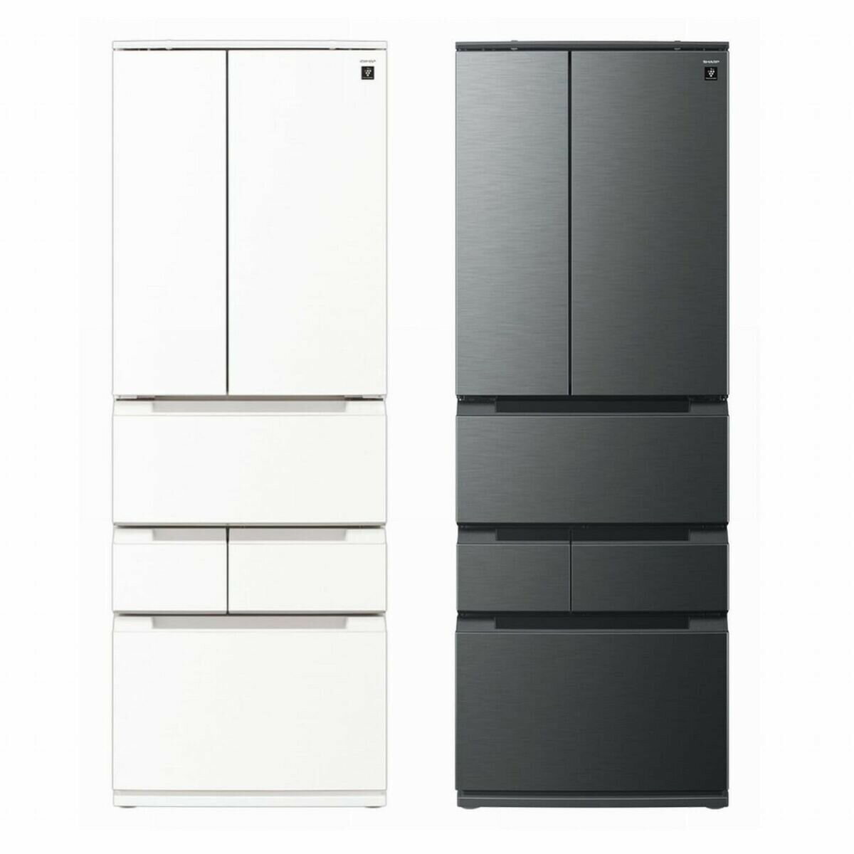 送料無料(沖縄・北海道・離島を除く)☆SDGs提携協力倉庫より発送　シャープ 505L 冷蔵庫　SJ-MF51P-W／SJ-MF51P-H　SHARP Refrigerator SJ-MF51P-W／SJ-MF51P-H