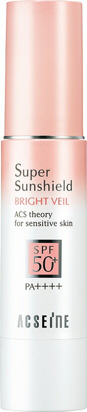 買い物 アクセーヌのサンシールド シリーズ新製品 スーパーサンシールド ブライトヴェール ナチュラルカバー SPF50+ PA