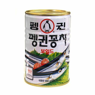 ペンギン コンチ缶詰 サンマ缶詰 (400g)保存食 さんま缶詰 韓国料理 韓国食材 韓国食品