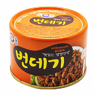 『ユドン』ポンデギ サナギの醤油煮(130g)缶詰 韓国食材 韓国料理 韓国料理 韓国食材 韓国食品マラソン ポイントアップ祭