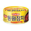 『東遠』キムチチゲ用ツナ缶詰め(100g)ドンウォン おかず おつまみ 韓国料理 韓国食材 韓国食品 ...