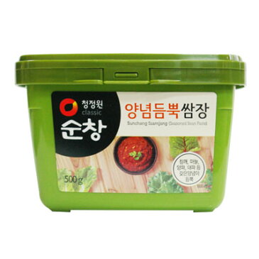 【あす楽】『スンチャン』サムジャン|味付け味噌(500g)淳昌 サンチュ味噌 テンジャン コチュジャン 焼肉 韓国調味料 韓国料理 韓国食材 韓国食品 【あす楽_土曜営業】 マラソン ポイントアップ祭