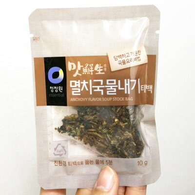 清浄園 マッ鮮生 イワシだしパック 10g×8パック入 いわしだし汁 だし汁 韓国調味料 韓国食品 paldo-10004959 八道韓国食品 サンプル画像3