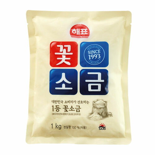 ヘピョ 花塩 1kg 食塩 天日塩 韓国調味料 韓国食品
