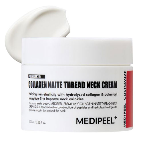 MEDIPEEL メディピール プレミアム コラーゲン ナイテスレッド ネッククリーム2.0 100ml首のハリ たるみ なめらかな首筋 リフティング スキンケア 韓国コスメのサムネイル