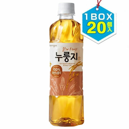 Rakuten - ウンジン おこげ茶 1BOX=500ml×20本 ヌルンジ茶 韓国飲料 伝統飲料 韓国食品