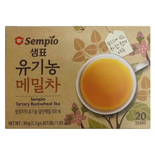 八道韓国食品のセンピョ そば茶 30g (1.5g×20包・ティーバック) 韓国お茶 韓国飲料 韓国食品 #｜アングル2