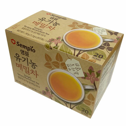 『センピョ』そば茶(1.5g×20包・ティーバック)ダッタンソバ 伝統茶 健康茶 韓国お茶 韓国飲料 韓国食品スーパーセール ポイントアップ祭 マラソンのサムネイル