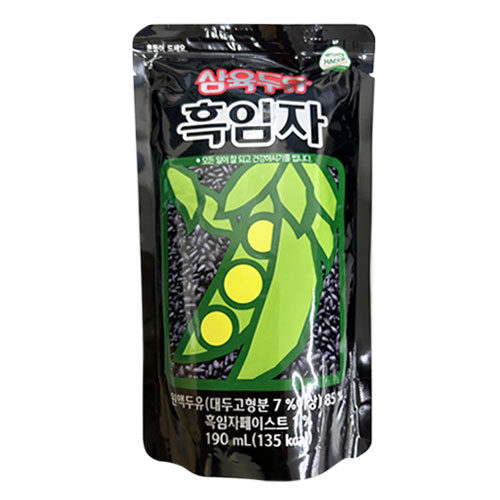Rakuten - サンユク 黒ゴマ豆乳 190ml×1個 栄養豊富 ダイエット飲料 韓国飲料 韓国食品