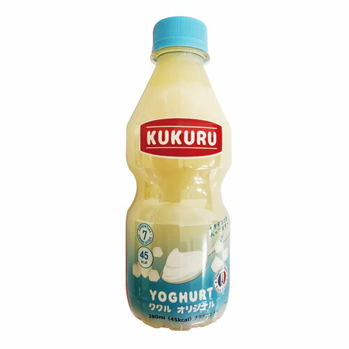 『ククル』ヨーグルト オリジナル(280ml) 低カロリー ヨーグルト飲料 フルーツヨーグルト 韓国人気飲料マラソン ポイントアップ祭