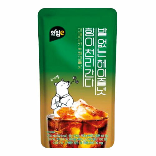 『アイムe 』アメリカーノヘーゼルナッツ(230mL×1個)パウチコーヒー パウチドリンク ヘーゼルナッツコーヒー 韓国飲料 韓国飲み物 韓国ドリンク 韓国食品マラソン ポイントアップ祭のサムネイル