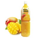 ロッテ 七星飲料 王様のマンゴー マンゴードリンク 1.5L×1本・PET 韓国飲料 韓国食品