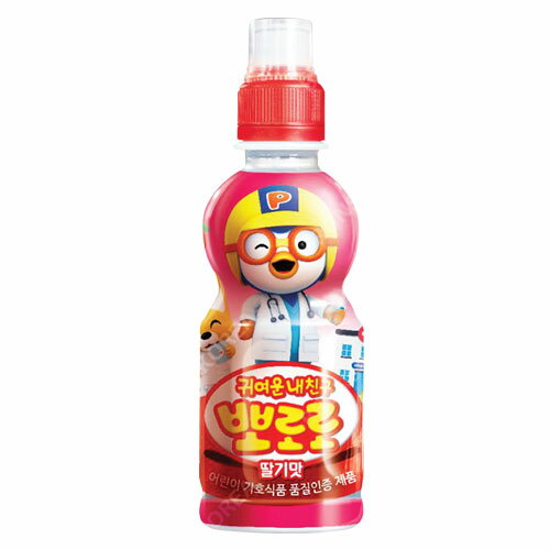 『paldo』ポロロ ジュース(いちご味×235ml) | お子様向け飲料韓国飲料 韓国ドリンク 韓国飲み物マラソン ポイントア…