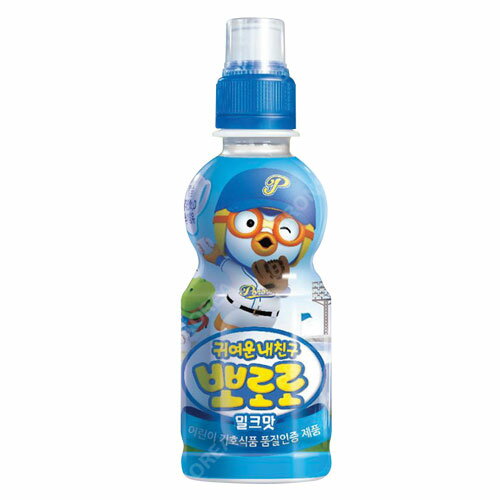 『paldo』ポロロ ジュース(ミルク味×235ml) | お子様向け飲料韓国飲料 韓国ドリンク 韓国飲み物マラソン ポイントア…