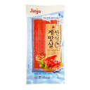 『ジンジュ』海苔巻き用カニのかまぼこ|ゲ・マッサル(135g)カニカマ かにかまぼこ のり巻き 弁当用 おつまみ 韓国料理 韓国食材\合成保存料無添加!天然色素使用!/マラソン ポイントアップ祭
