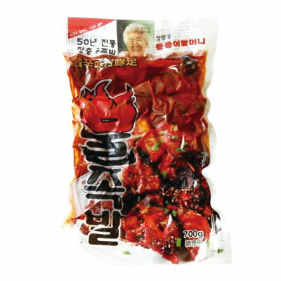 [冷蔵]『奨忠洞』チャンチュンドン/ジャンチュンドン激辛味付け豚足(700g) 豚肉 豚足 激辛 火足 カプサイシン 加工食品 韓国料理マラソン ポイントアップ祭