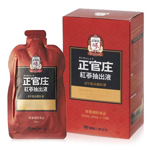 正官庄 紅参抽出液 (50ml×10包)ジョンガンジャン 健康補助食品 韓国食品 6年根紅参 paldo-10005258 八道韓国食品 サンプル画像2