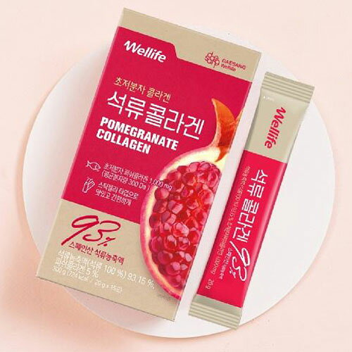 大象Wellife ザクロコラーゲン (20g×15個)ざくろゼリー 健康補助食品 韓国食品 # paldo-10006031 八道韓国食品 サンプル画像2