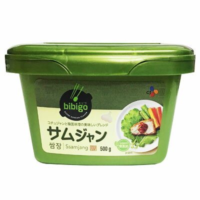 『CJ』ビビゴ サムジャン｜味付け味噌(500g)サンチュ味噌 テンジャン コチュジャン 焼肉 韓国調味料 韓国食材 韓国食品スーパーセール ポイントアップ祭 マラソン