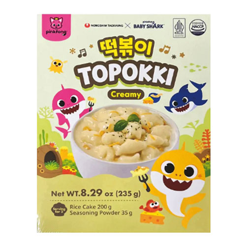 ノンシムテギョン ベイビーシャークトッポキ クリーミー味 235gトッポキセット 韓...