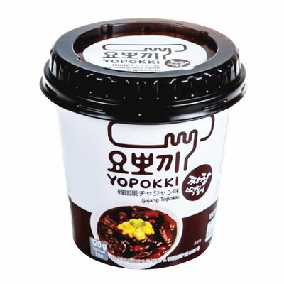 ヨッポギ 即席カップ チャジャン 120g×1個 トッポキカップ 即席トッポキ 韓国食品