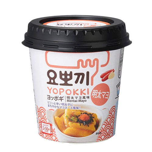 ヨッポギ 即席カップ 明太マヨトッポキ 118g×1個 トッポキカップ 即席トッポキ 韓国食品 paldo-10007127 八道韓国食品 サンプル画像2