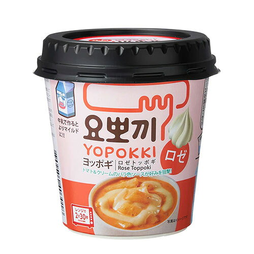 ヨッポギ 即席カップ ロゼトッポキ 120g×1個 トッポキカップ 即席トッポキ 韓国食品 paldo-10007129 八道韓国食品 サンプル画像2