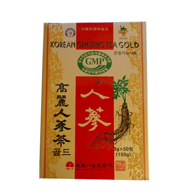 高麗人参茶GOLD・粉末状(3gx50包・紙