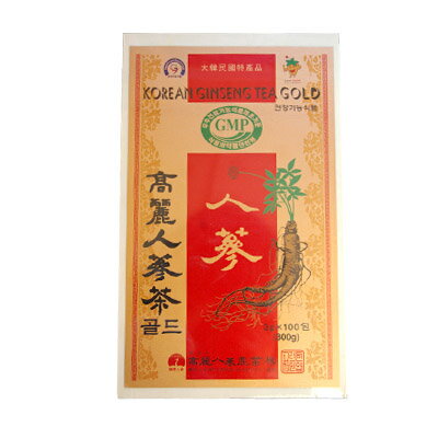高麗人参茶GOLD・粉末状(3g×100包・木