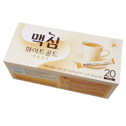 『東西』マキシム ホワイトゴールドコーヒーミックス(20包)ドンソ マキシム キムヨナコーヒー インスタントコーヒー 韓国コーヒー 韓国食品スーパーセール ポイントアップ祭