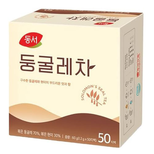Rakuten - 【パッケージ変更】東西 ドゥングレ茶 60g(1.2g×50包・ティーバッグ) ドンソ アマドコロ茶 トングレ茶 韓国お茶韓国飲料 韓国食品