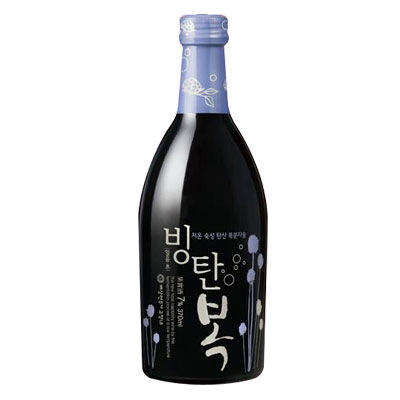 楽天八道韓国食品『ベサンミョン酒家』氷呑福（ピンタンボク ・370ml×1本） スパークリング覆盆子酒 トックリイチゴ 野イチゴ ワイン 果実酒 伝統酒 健康酒 お酒 韓国酒 韓国お酒マラソン ポイントアップ祭