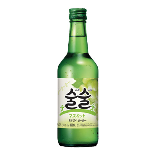 『BSJ』スルスル 焼酎 360ml×1本・13%~12% フレーバー焼酎オリジナル マスカット はちみつレモン ストロベリー韓国お酒 ソジュ 韓国焼酎 韓国酒 韓国食品マラソン ポイントアップ祭 3