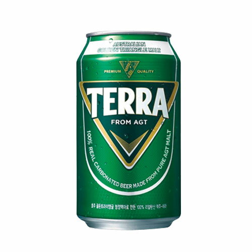 JINRO テラビール 缶ビール・355ml 1本 TERRA 眞露ビール 韓国レギュラーラガ 韓国ビール 韓国お酒 韓国酒 韓国食品マラソン ポイントアップ祭 スーパーセール