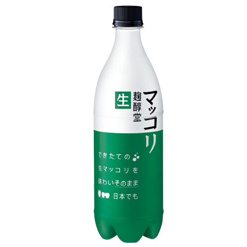 冷蔵 麹醇堂 生マッコリ 750ml×1本・PETクッスンダン センマッコリ 発酵酒 伝統酒 韓国酒 韓国食品
