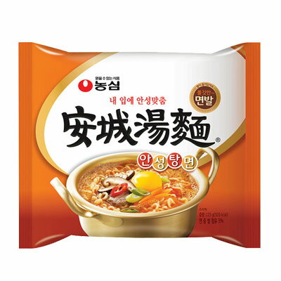 『農心』安城湯麺ラーメン｜アンソンタン麺(125g×1個)NONG SHIM 韓国ラーメン インスタントラーメン 韓国料理 非常食 韓国食品マラソン ポイントアップ祭